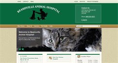 Desktop Screenshot of beamsvilleanimalhospital.com